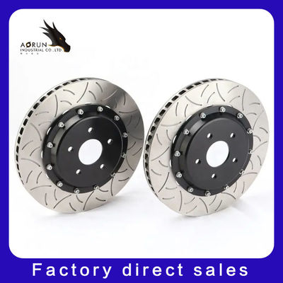 Chất lượng  Good Quality Drilled And Slotted Brake Disc Carbon Ceramic Brake Disk For Passat Front Wheel nhà máy