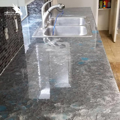 Mặt bàn màu Epoxy Resin 12mm-30mm Clear Liquid Epoxy Resin