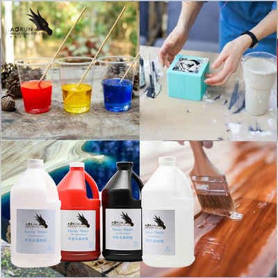 Bán buôn trong suốt trong suốt Bảng nhựa Epoxy trong suốt Hàng đầu Gỗ nhựa Epoxica Giá Các nhà sản xuất nhựa Epoxy lỏng