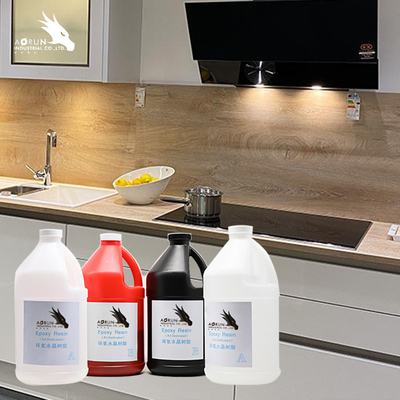 OEM 5 Gallon 50 Gallon Nhựa Epoxy Chống tia cực tím Bề mặt rắn Acryli