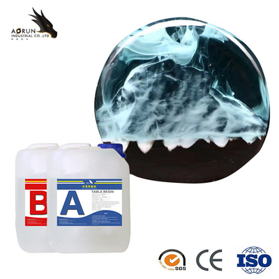 Khử bọt Vàng Nhựa epoxy chống tia UV Nhanh chóng Không độc hại Nhựa UV Thân thiện với môi trường