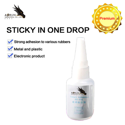 Keo siêu dính Cyanoacrylate không màu Keo dán tức thì cho nhựa