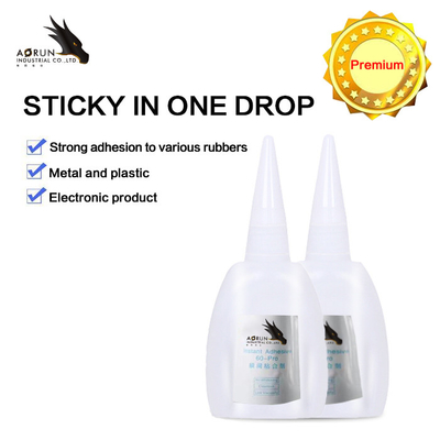 Thân thiện với môi trường Ethyl Cyanoacrylate Siêu keo Keo chịu nhiệt số lượng lớn