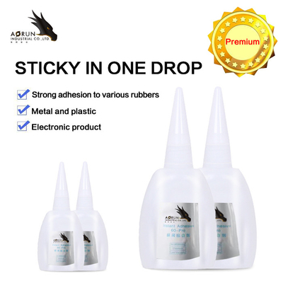 Thân thiện với môi trường Ethyl Cyanoacrylate Siêu keo Keo chịu nhiệt số lượng lớn