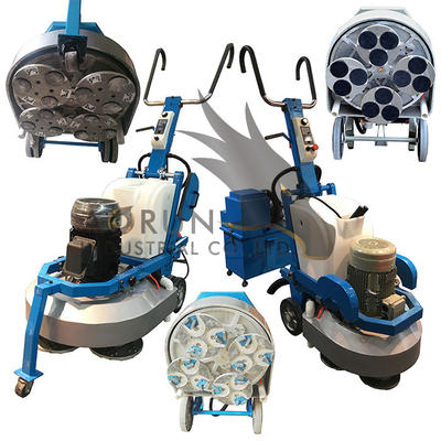 Máy đánh bóng Epoxy không bụi cầm tay Cạnh bê tông 154 vòng / phút / phút