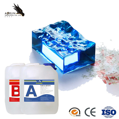 Nghệ thuật chống tia cực tím Epoxy Resin Không có giọng hát cho đồ trang sức đúc nghệ thuật Nhiệt độ thấp