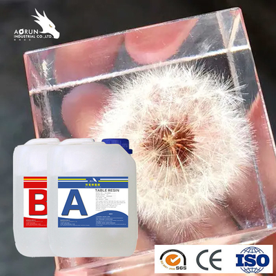 1: 1 AB Art Epoxy Resin Curing Coating Dày Epoxy Hai thành phần