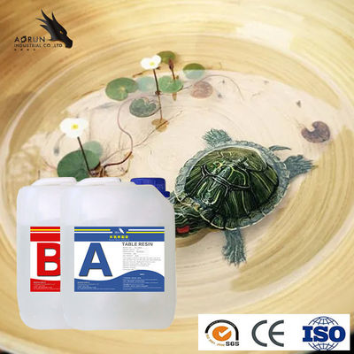 Độ sáng cao Tự làm nhựa epoxy trong suốt Đúc Epoxy kháng dung môi cao