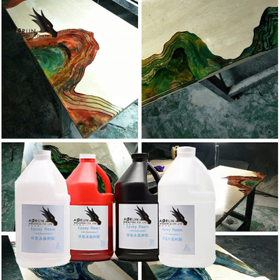 Epoxy Resin Epoxy Liquid Epoxy Resin Resin Mặt bàn Epoxy Resin và Hardener Grout