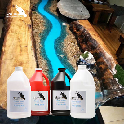 Hai phần nhựa epoxy trong suốt cho mặt bàn Epoxy Tự làm trong suốt bằng gỗ nhựa epoxy lỏng