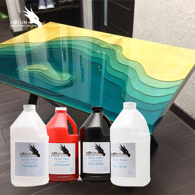 Chất kết dính Aorun AZX-882 Bán buôn Epoxy Resin Mặt bàn nhựa Epoxy lỏng