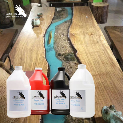 Bộ dụng cụ nhựa Epoxy Sơn phủ Nghệ thuật gỗ Làm bóng Mặt bàn Epoxy Mặt bàn tự làm