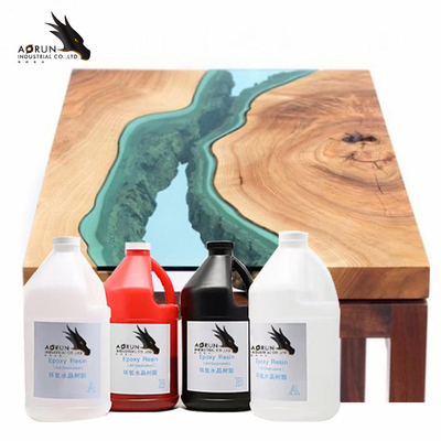 Bộ dụng cụ nhựa Epoxy Sơn phủ Nghệ thuật gỗ Làm bóng Mặt bàn Epoxy Mặt bàn tự làm