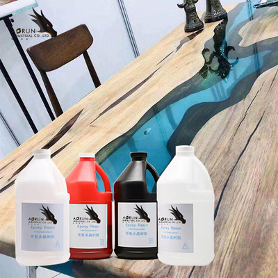Crystal Clear Bar Bảng Top Epoxy Resin Coating Art Gloss Epoxy Mặt bàn DIY