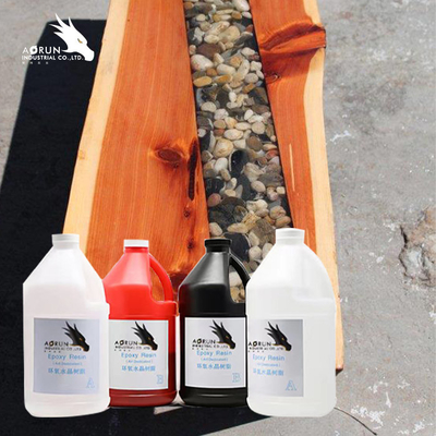 Tỷ lệ trộn 1: 1 Epoxy Resin AB Keo cho bàn gỗ và hàng thủ công Làm bàn tự làm