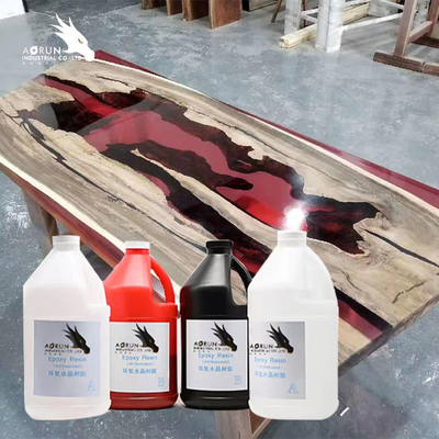 Mặt bàn 1: 1 AB Nhựa epoxy không màu cho vỏ điện thoại Đồ thủ công mỹ nghệ