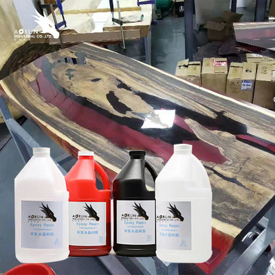 Mặt bàn 1: 1 AB Nhựa epoxy không màu cho vỏ điện thoại Đồ thủ công mỹ nghệ