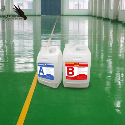 Thủy tinh lỏng không mùi Đổ sâu Sơn sàn Epoxy Tấm dán sàn 3D Nhựa epoxy sàn nhựa