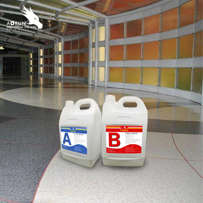 Nhựa Epoxy tự san phẳng chống xước Độ cứng 90D để hàn bề mặt sàn