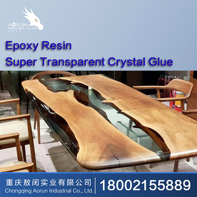3: 1 Epoxy Coating Resin Bàn tự làm cho mặt bàn lớp phủ rõ ràng Bartops