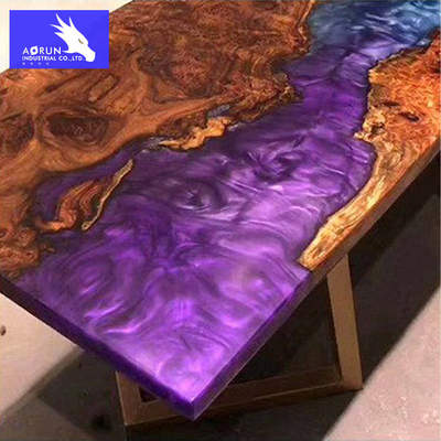 3: 1 Epoxy Coating Resin Bàn tự làm cho mặt bàn lớp phủ rõ ràng Bartops