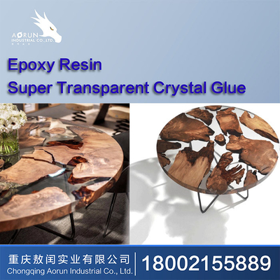 Bộ nghệ thuật nhựa epoxy loại cứng Hai thành phần lỏng với bảng sông có độ nhớt thấp