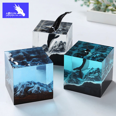 Nhựa epoxy lỏng AB Keo tự làm thủ công trong suốt cao