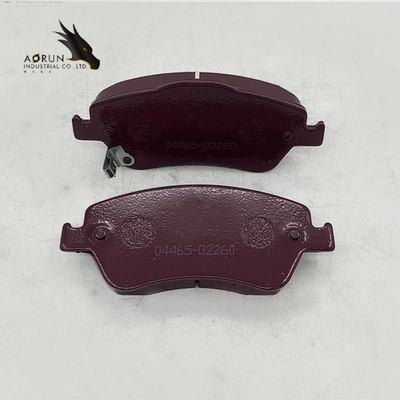 Các nhà sản xuất sản xuất các vật liệu khác nhau của má phanh bán kim loại 04465-02260