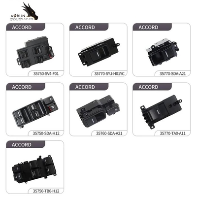 Tự Động Phần Hệ Thống Điện Phía Trước Bên Trái Cửa Sổ Điện Công Tắc Nâng 35750-SDA-H12 Xe Công Tắc Cho HONDA Hiệp Định