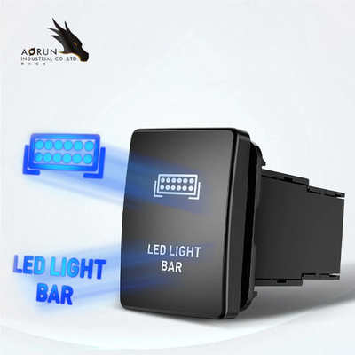 Aorun Thương Hiệu 12V Nhiều Biểu Tượng LED Thanh Nút Nhấn Công Tắc Toyota Công Tắc Điều Khiển Trung Tâm Xe Hơi
