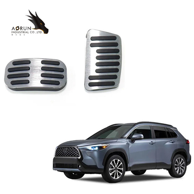 Phụ Kiện Ô Tô Chống Trơn Trượt Bộ 2 Chân Ga Phanh Còn Lại Cho Xe Toyota Corolla Chéo