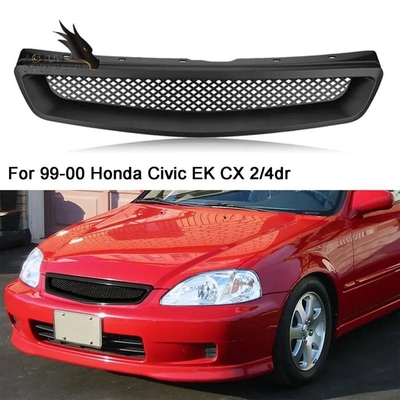 Phía Trước Xe Hơi Nướng Phù Hợp Với 96 97 98 99 00 01 02 03 Công Dân Ic EK EJ ES CX JDM Type-R Phong Cách Ốp Lưng Bộ Nhựa ABS