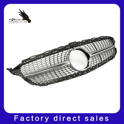 Lưới tản nhiệt cản trước xe hơi cho Mercedes Benz C Class W205 2014-2018 Lưới tản nhiệt kiểu kim cương
