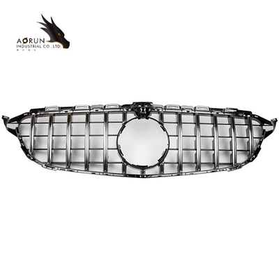 Lưới tản nhiệt cản trước xe hơi cho Mercedes Benz C Class W205 2014-2018 Lưới tản nhiệt kiểu kim cương