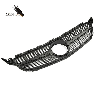 Lưới tản nhiệt cản trước xe hơi cho Mercedes Benz C Class W205 2014-2018 Lưới tản nhiệt kiểu kim cương