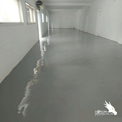 Aorun Dust Off Nhựa sàn Epoxy 1: 1 AB Sơn sàn bê tông tự san phẳng