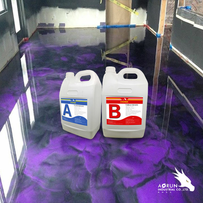 Lớp phủ chất lỏng Epoxy sàn nhựa không trượt Sàn văn phòng Nhà máy Ngói dung môi miễn phí